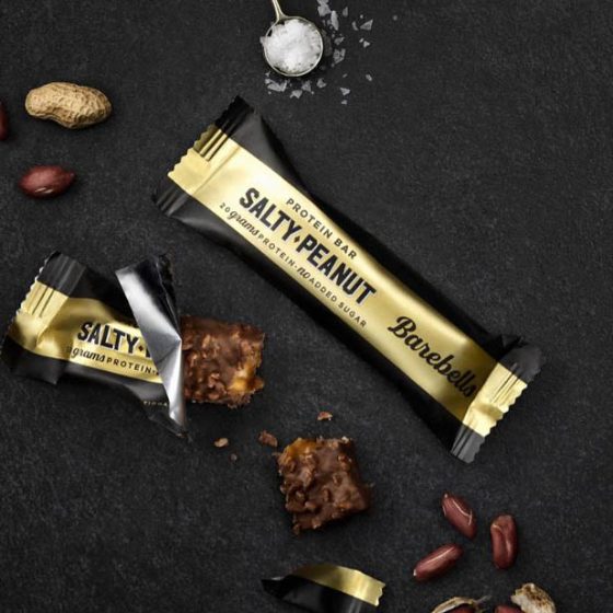 17 Barebells salty peanut